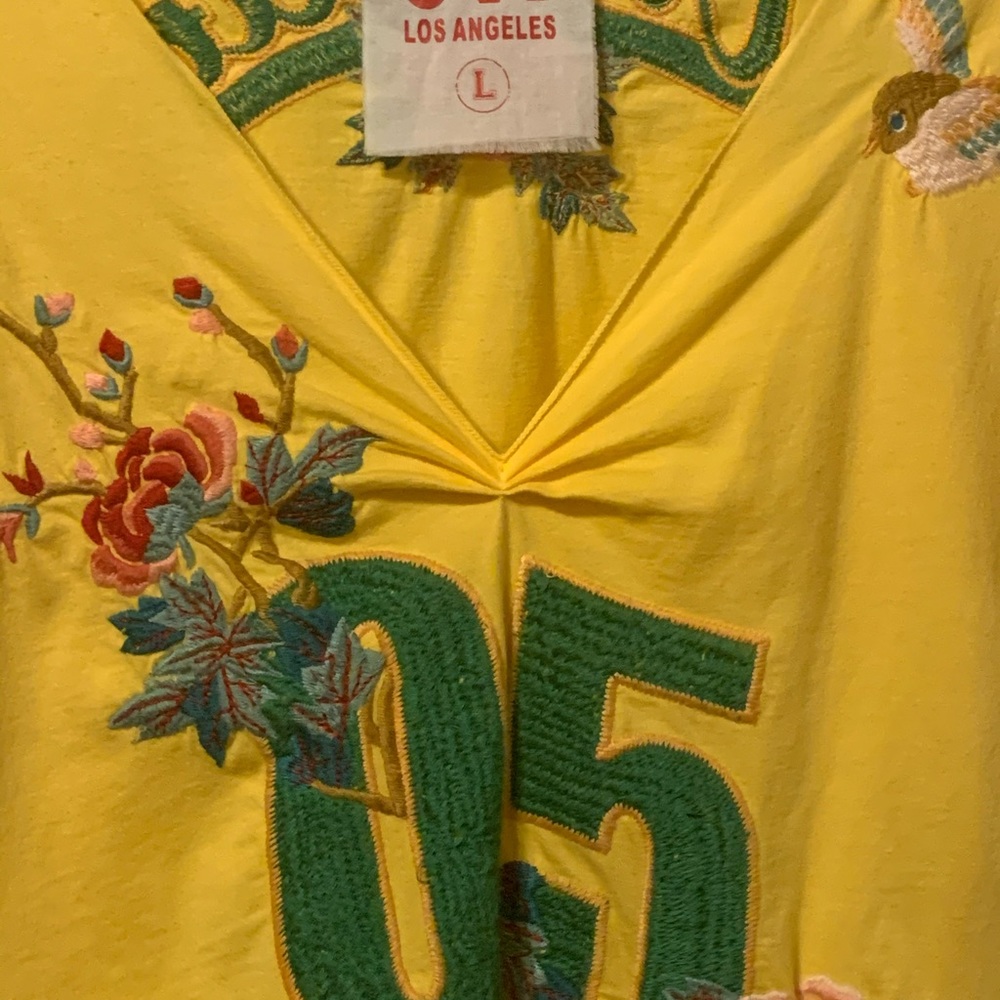 Cotton embroidered